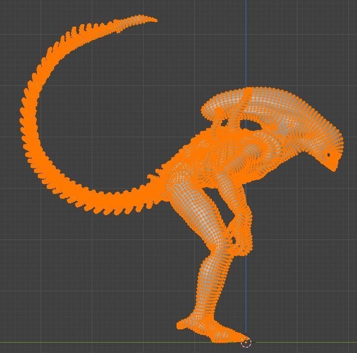 XenoMorph alien Creature -Non animated 3D model_4