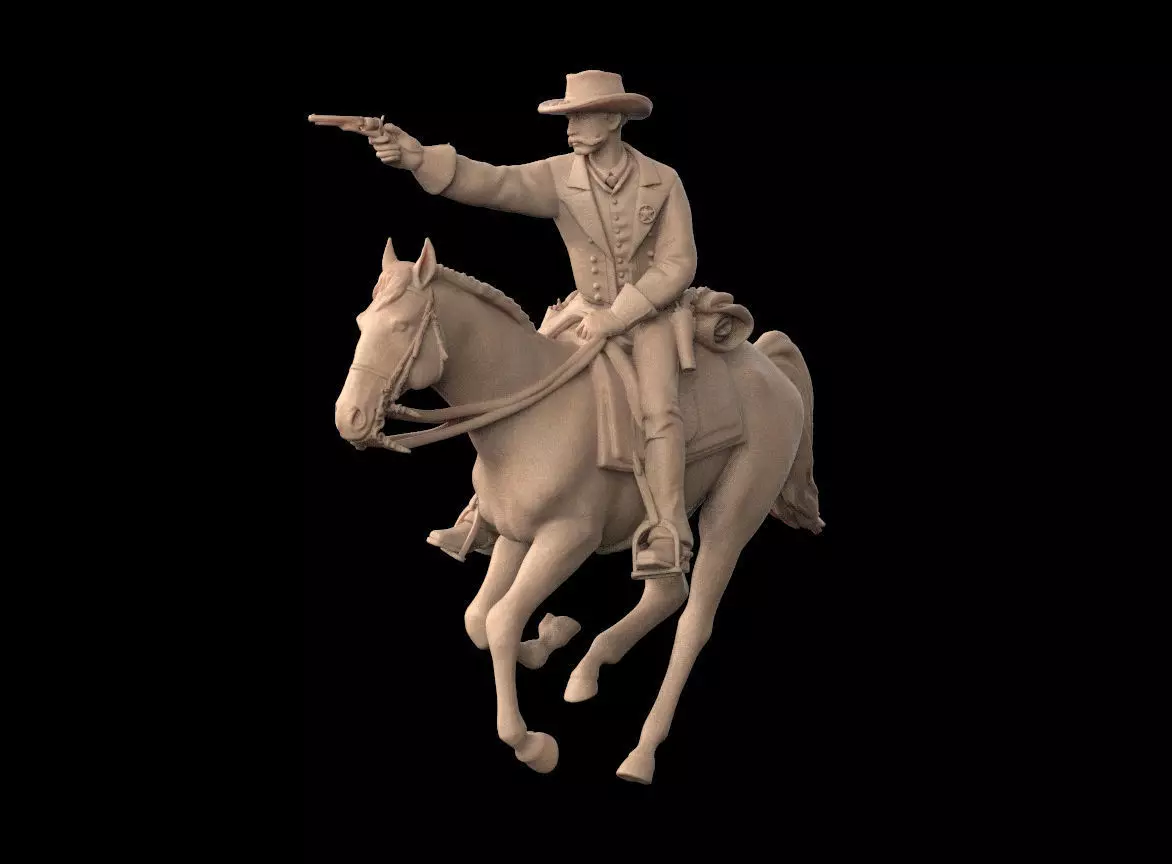 COWBOY 3D print model_0