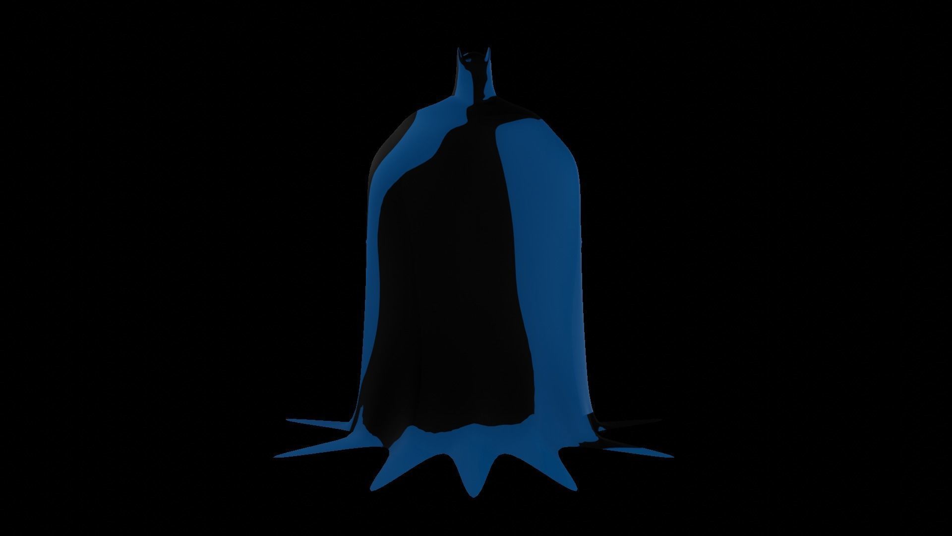 The Batman 2004 animated series 3D model_2