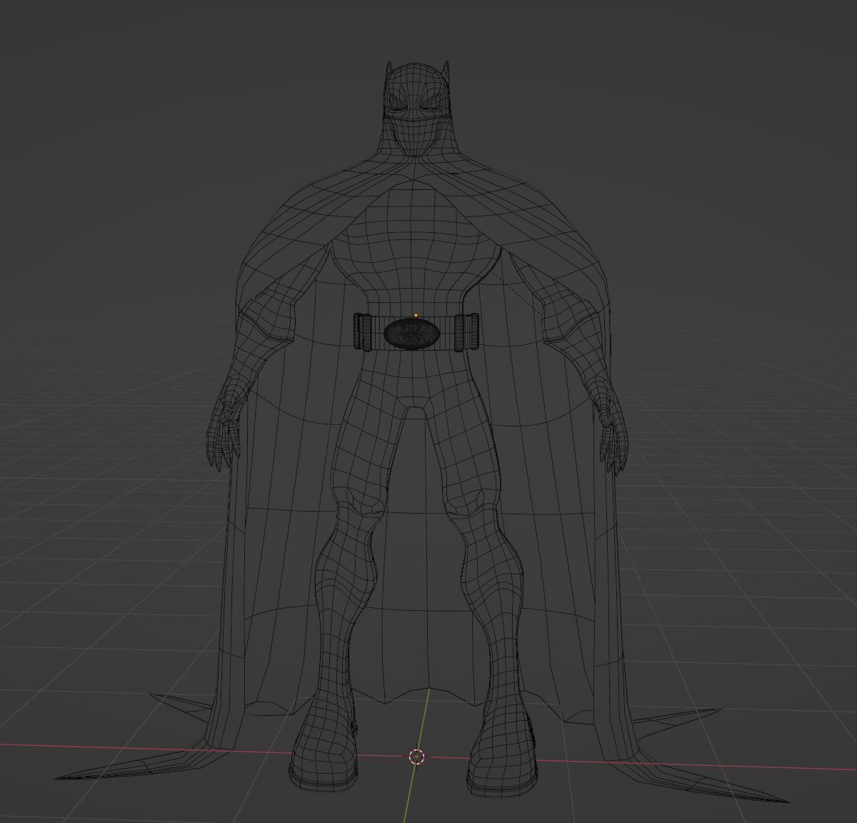 The Batman 2004 animated series 3D model_3