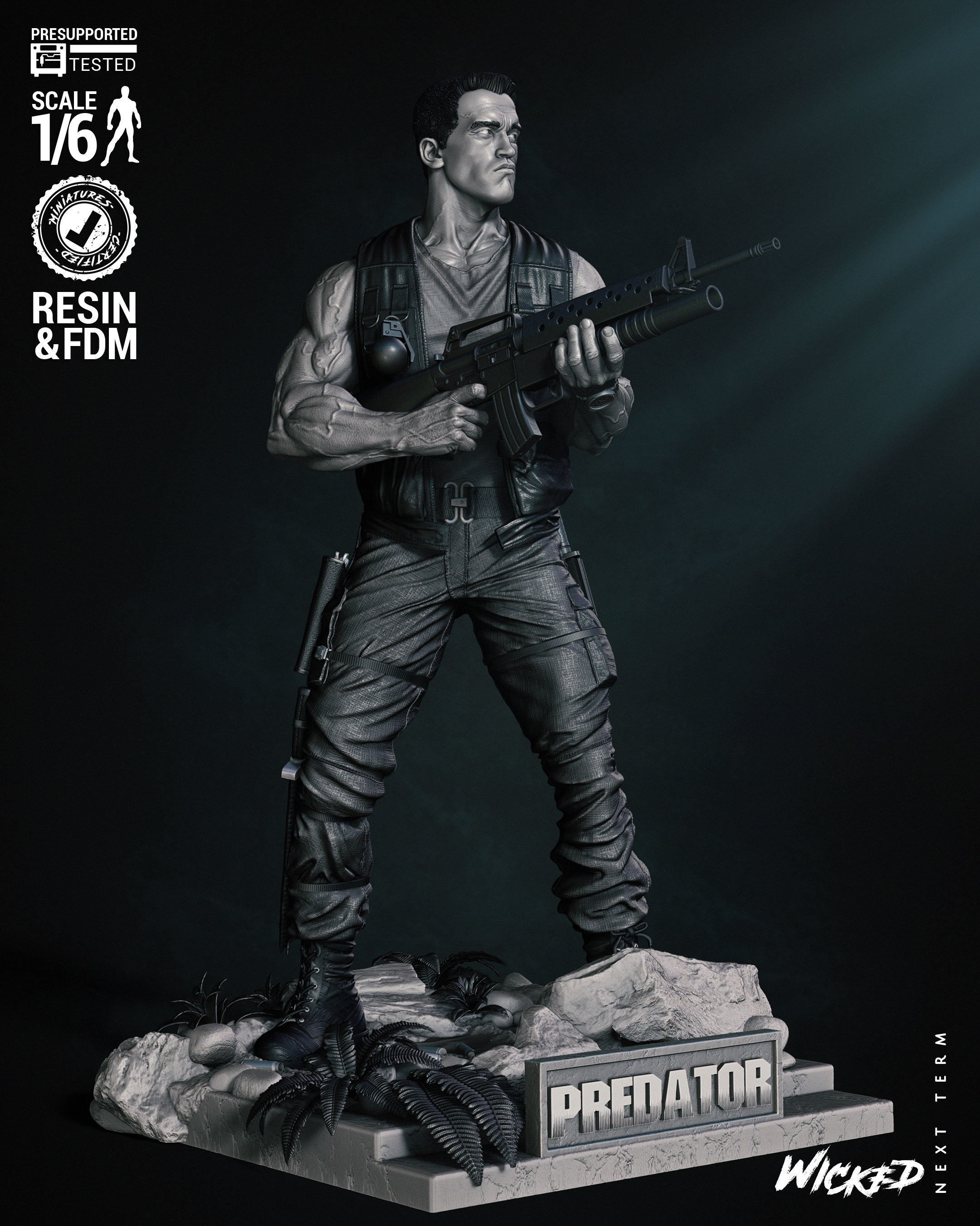 Wicked Movies Dutch Sculpture Tested for 3D printing 3D print model_22