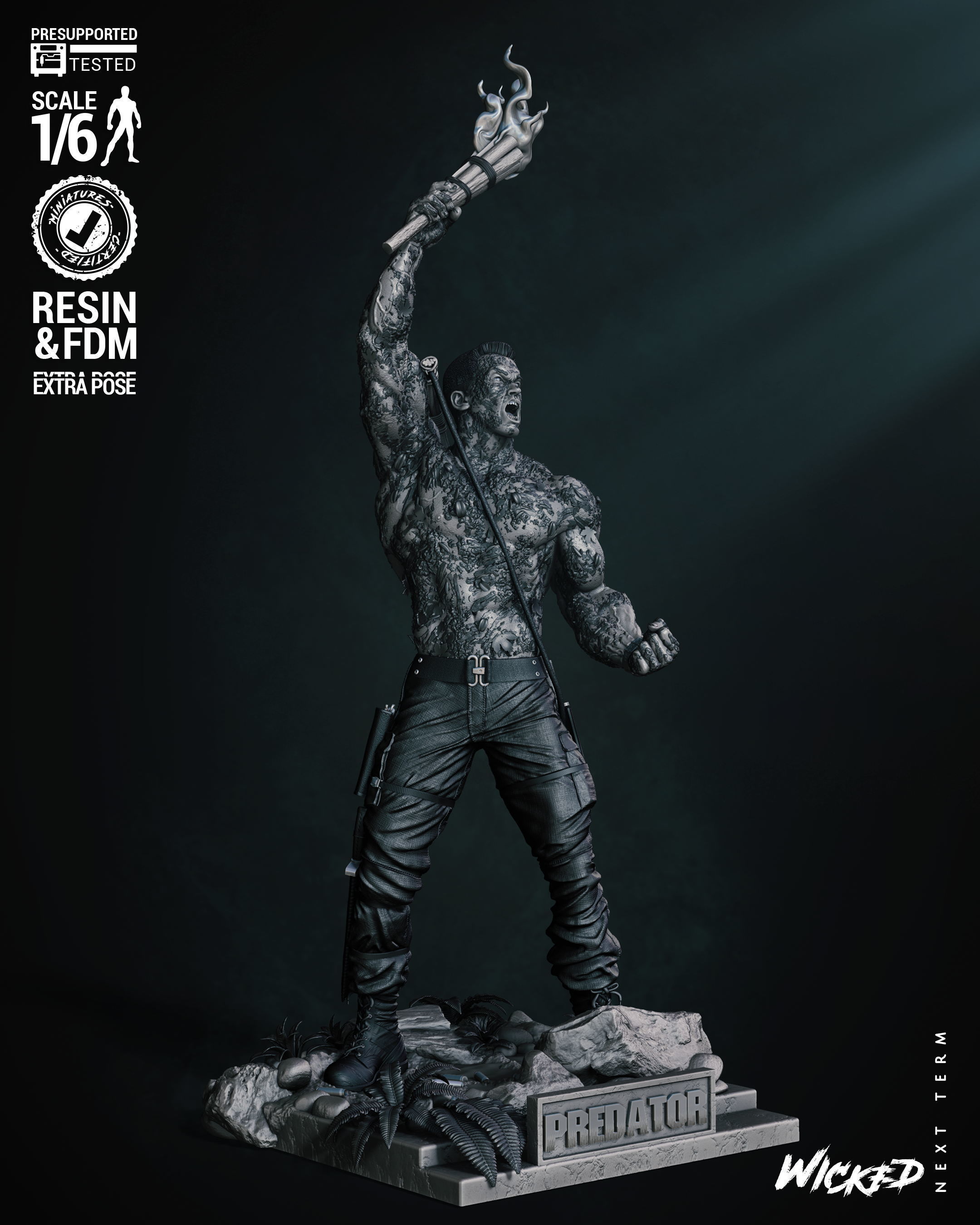 Wicked Movies Dutch Sculpture Tested for 3D printing 3D print model_17