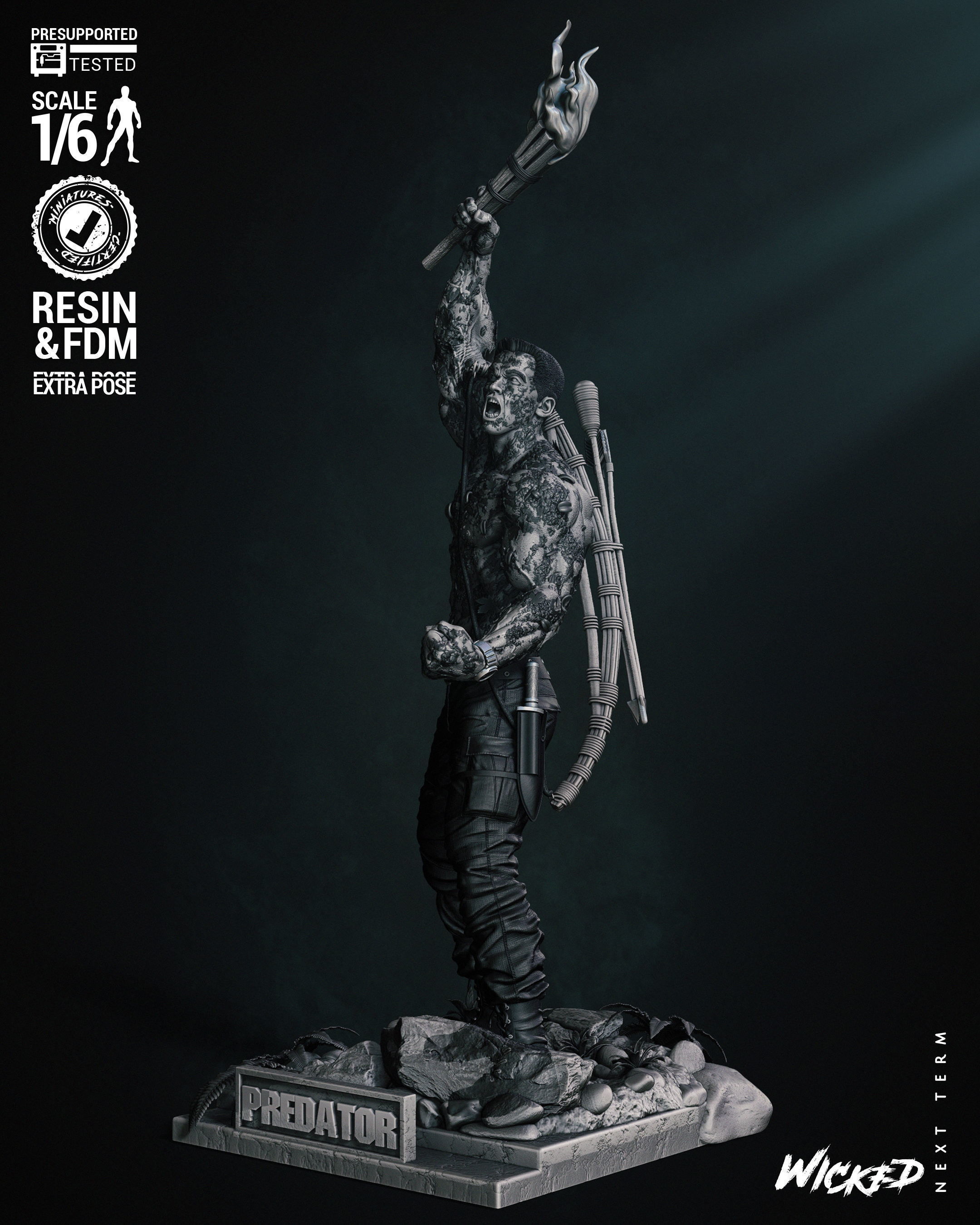 Wicked Movies Dutch Sculpture Tested for 3D printing 3D print model_47