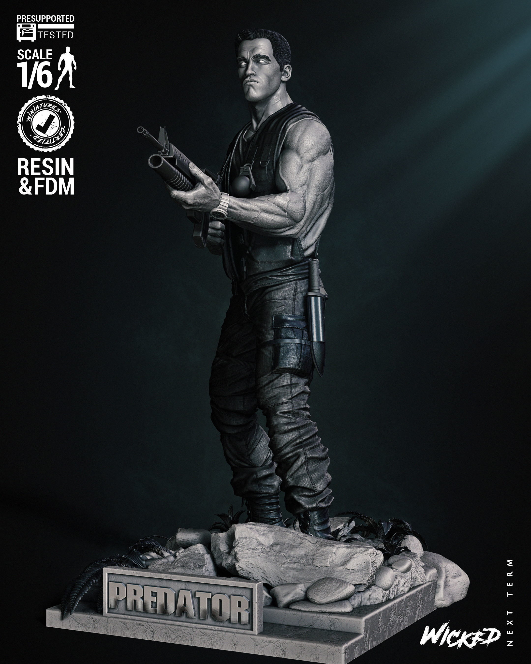 Wicked Movies Dutch Sculpture Tested for 3D printing 3D print model_40