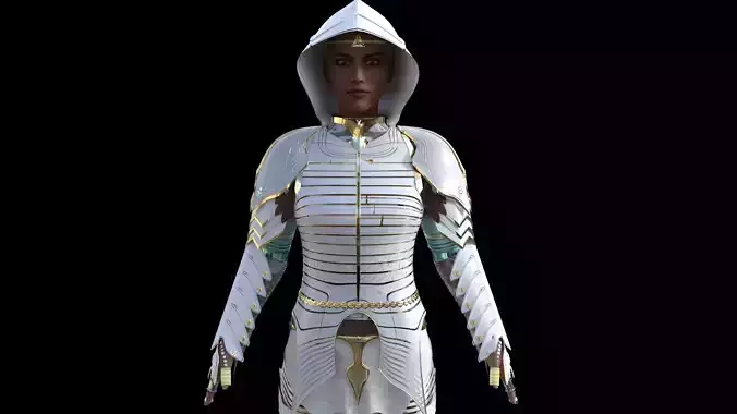 source archshild female suit follow sings in water