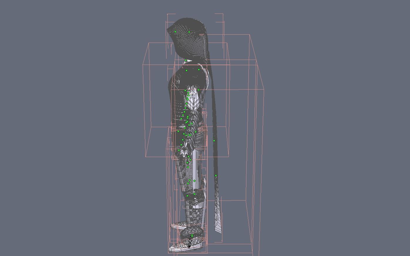 source archshild female suit follow sings in water 3D model_10