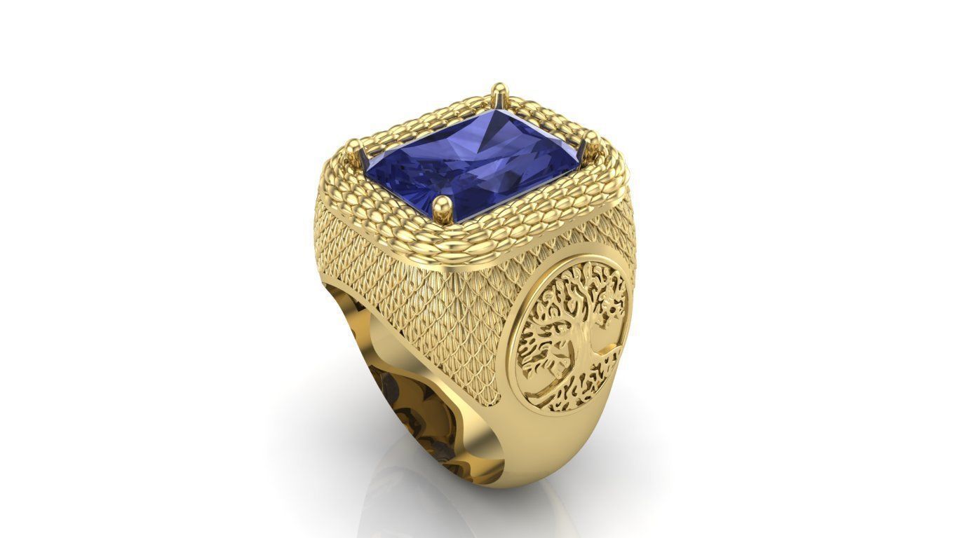 ring tree 3D print model_1