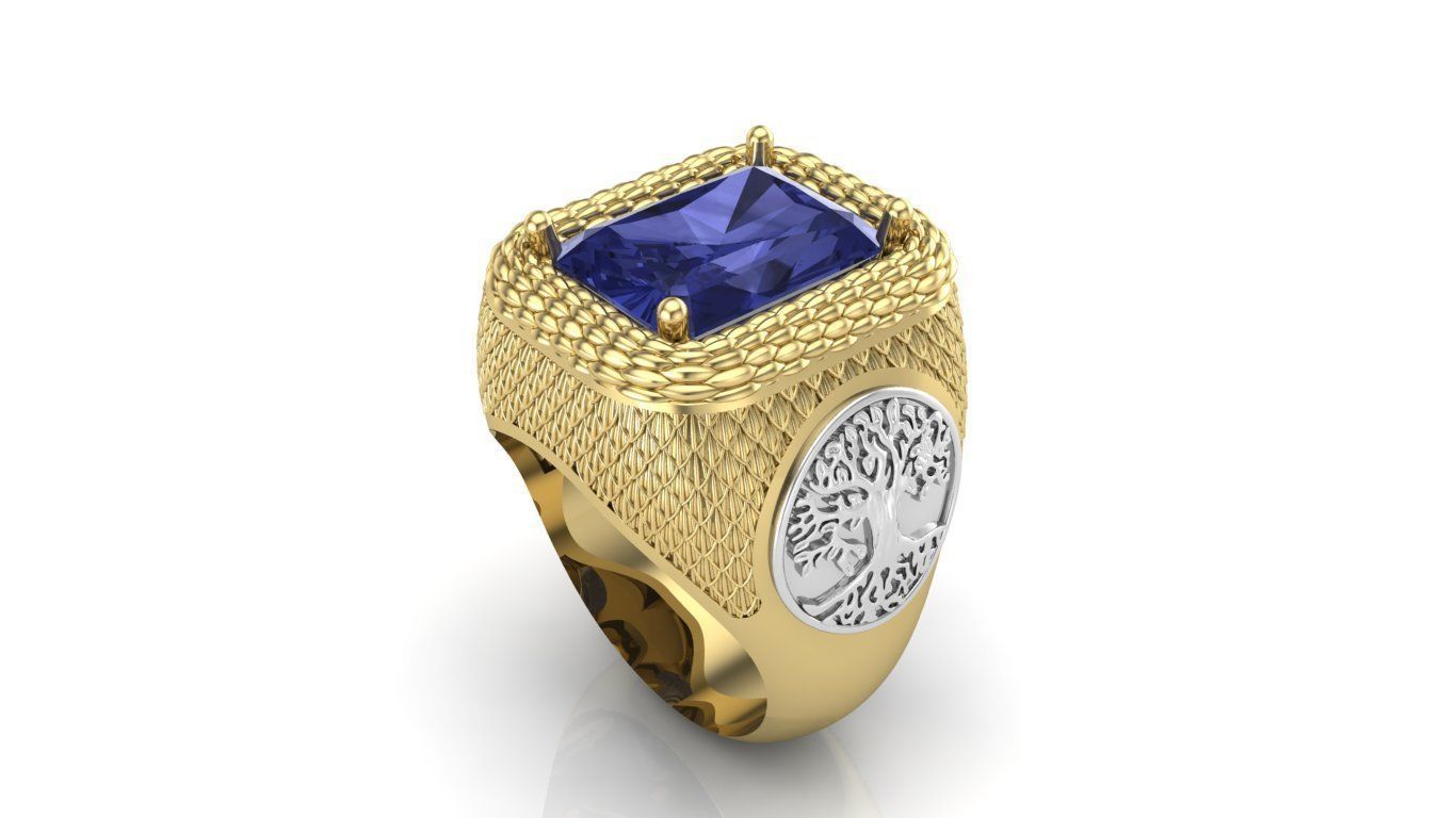 ring tree 3D print model_2