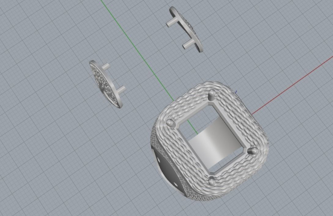 ring tree 3D print model_16