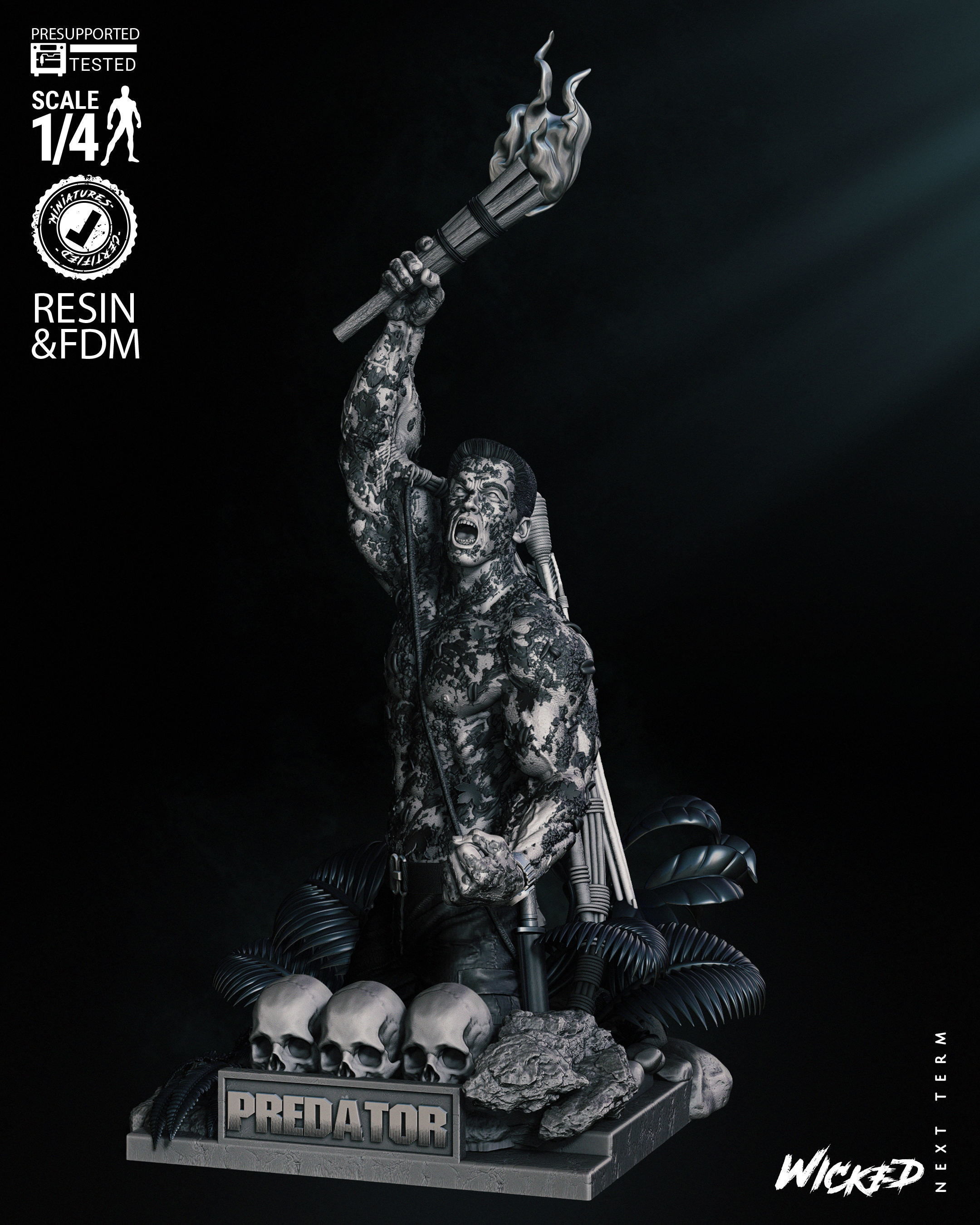 Wicked Movies Dutch Bust Tested for 3D printing 3D print model_19