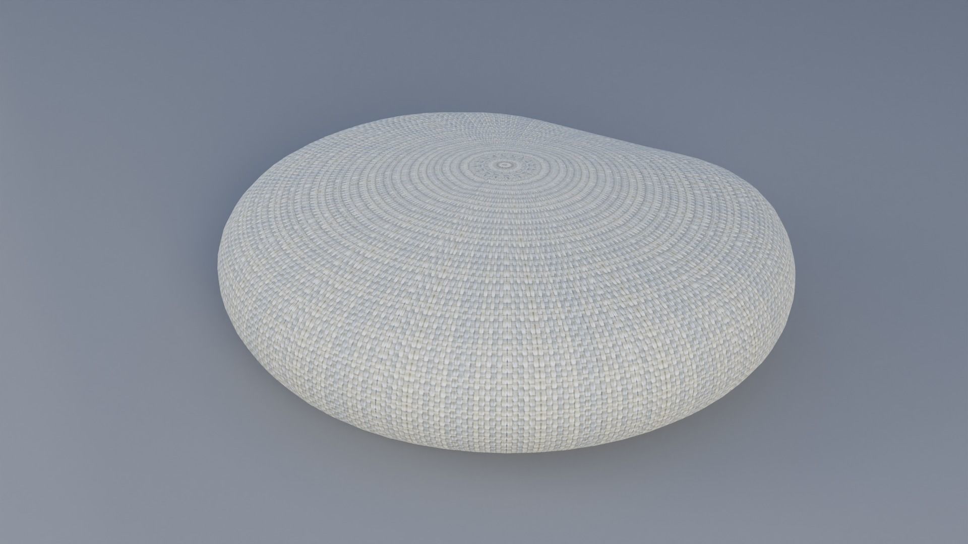 Pouffe Torum Low-poly 3D model_1