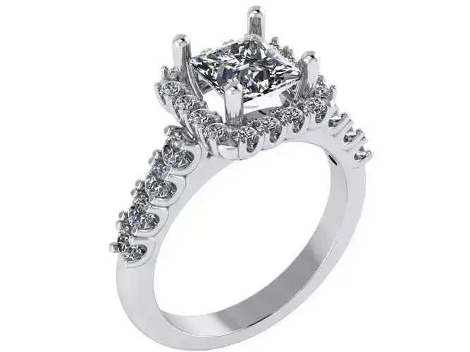 Princess Halo Ring 2702