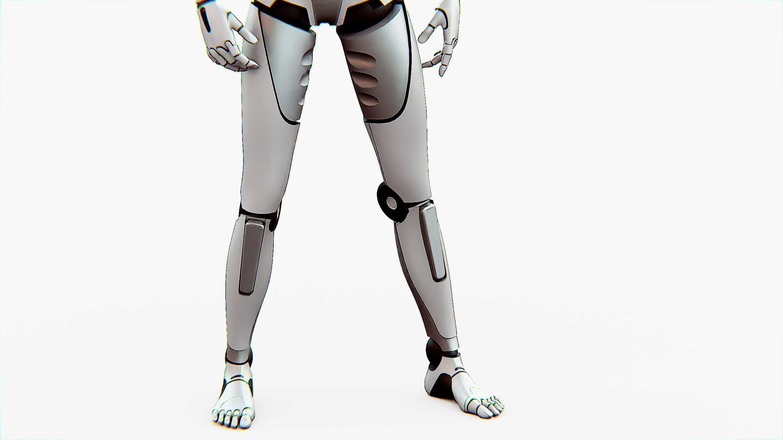 ANDROID MANO Rigged for Unreal Engine - Unity - MIXAMO 3D model_17