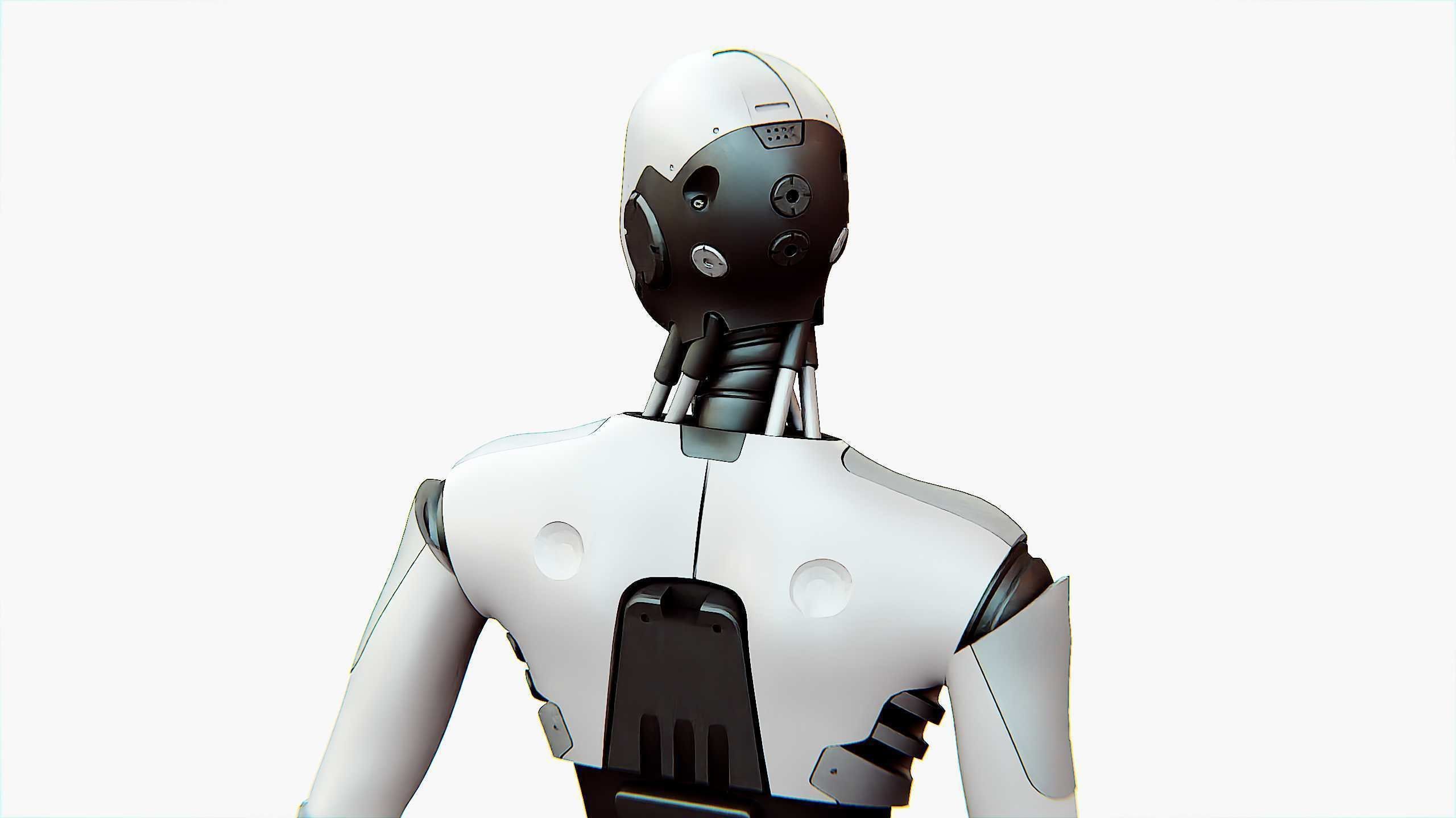 ANDROID MANO Rigged for Unreal Engine - Unity - MIXAMO 3D model_14