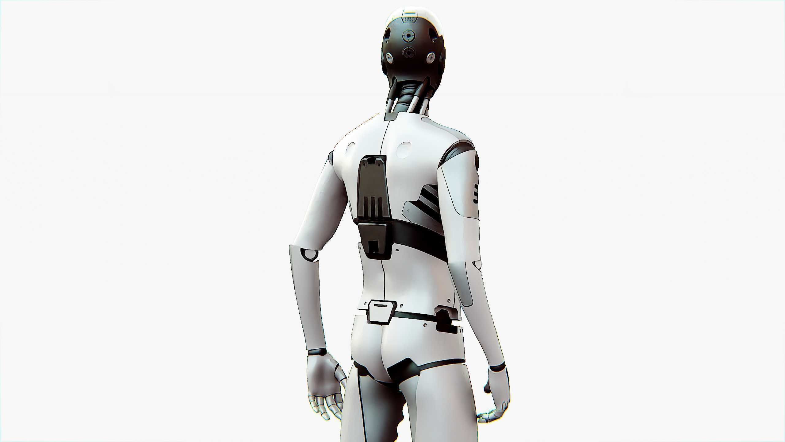 ANDROID MANO Rigged for Unreal Engine - Unity - MIXAMO 3D model_31