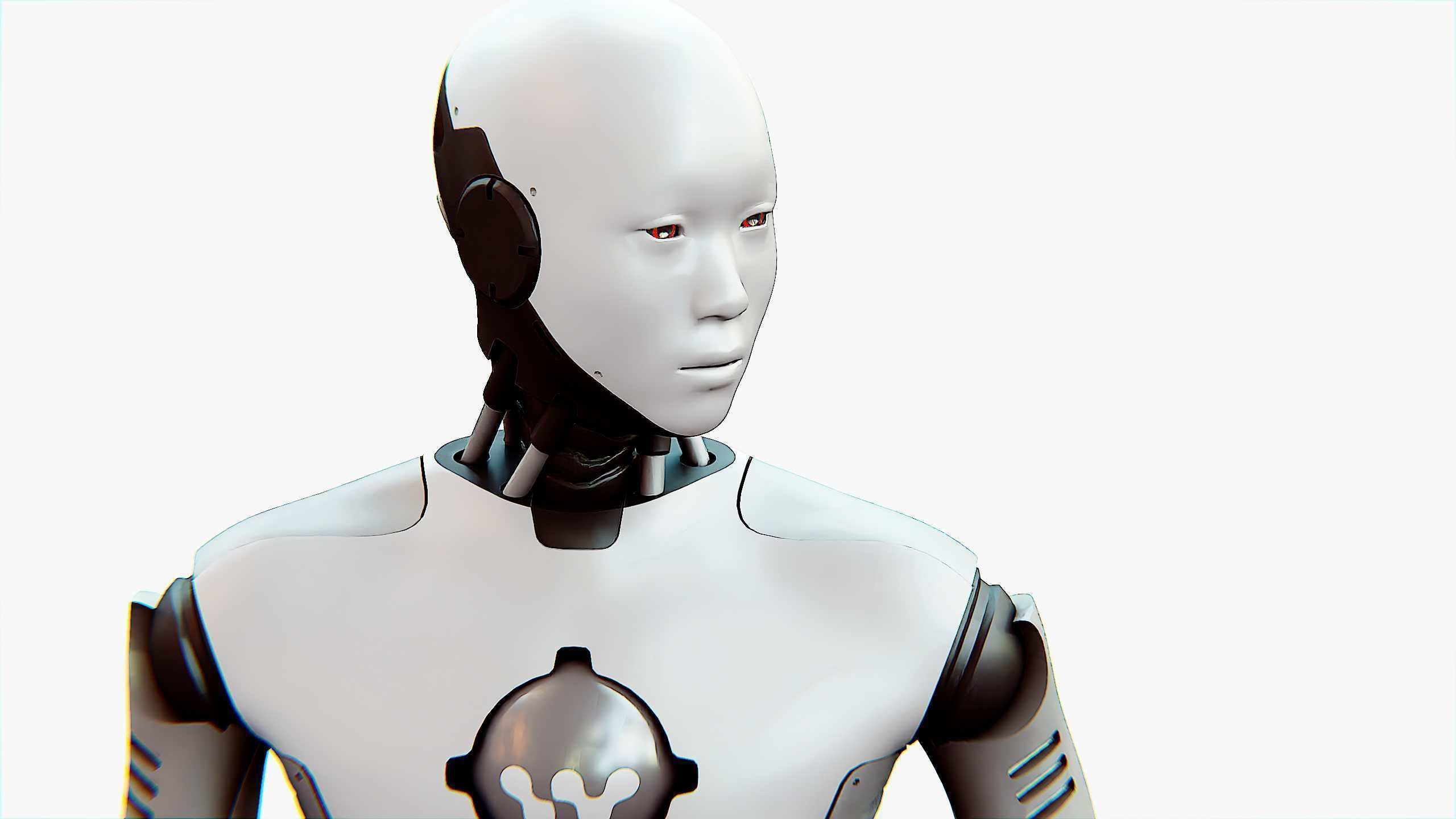 ANDROID MANO Rigged for Unreal Engine - Unity - MIXAMO 3D model_21