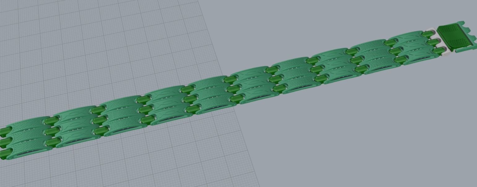 bracelet 3D print model_15