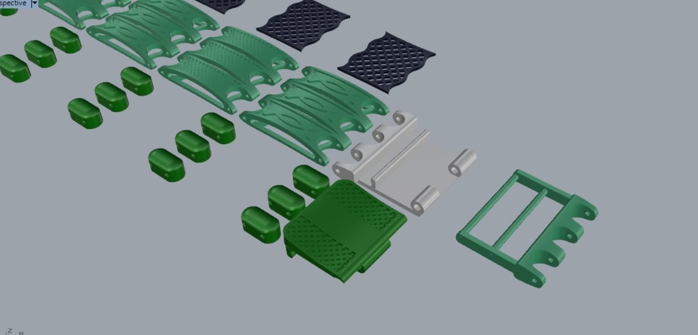 bracelet 3D print model_18