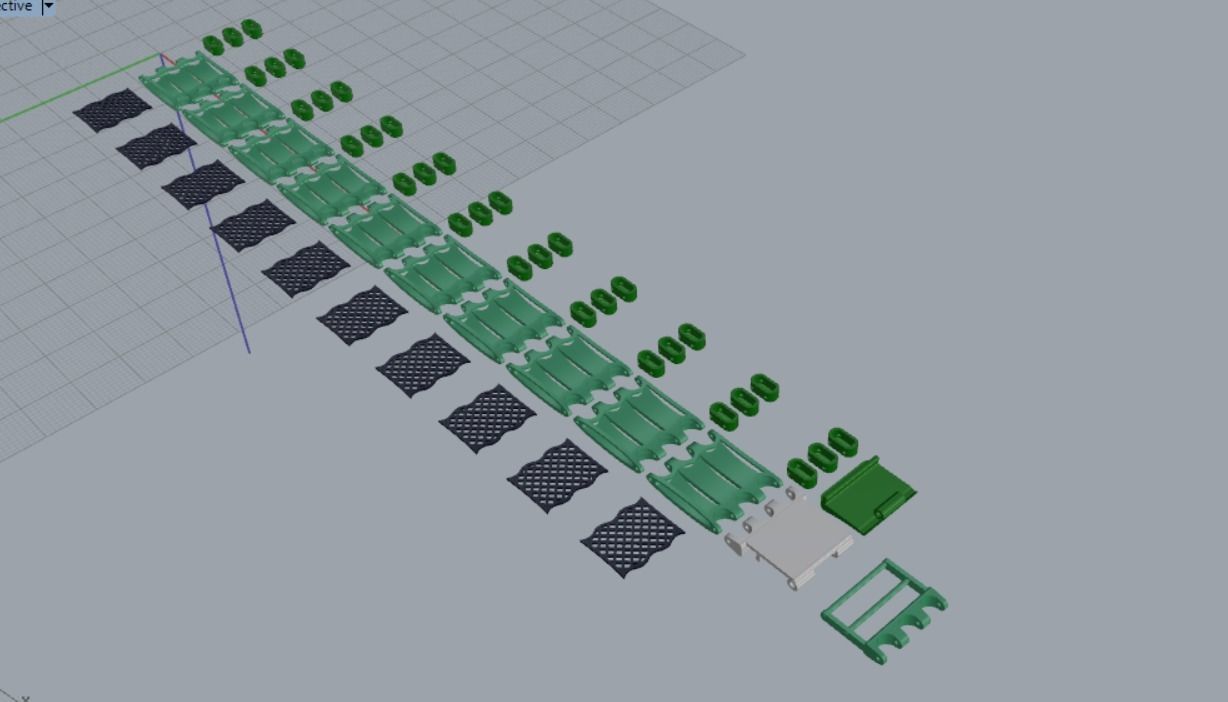 bracelet 3D print model_17