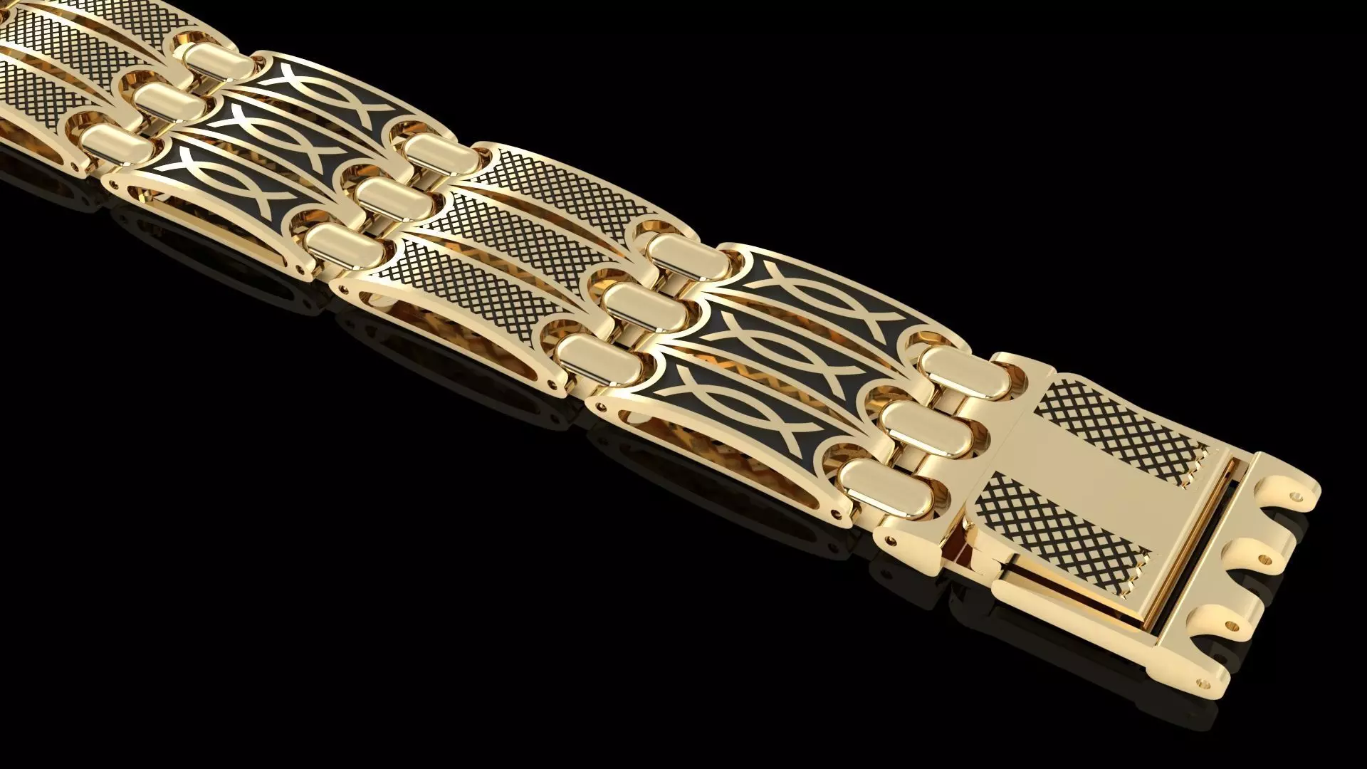 bracelet 3D print model_0