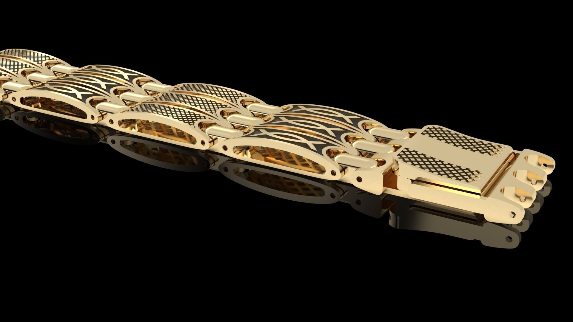 bracelet 3D print model_1