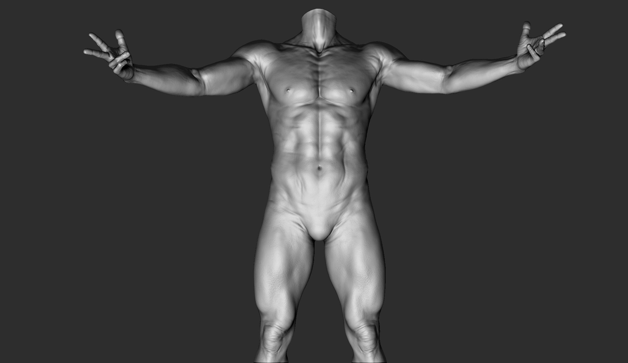 12 Male Poses Part 1 3D model_11