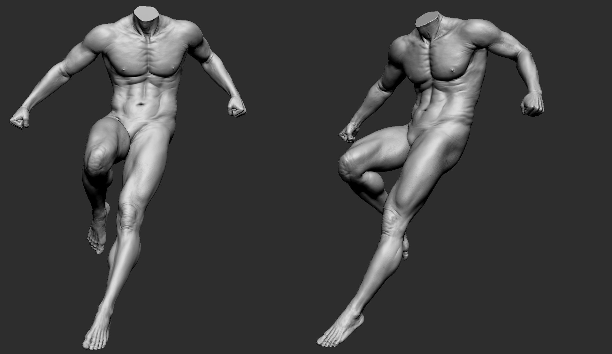 12 Male Poses Part 1 3D model_13