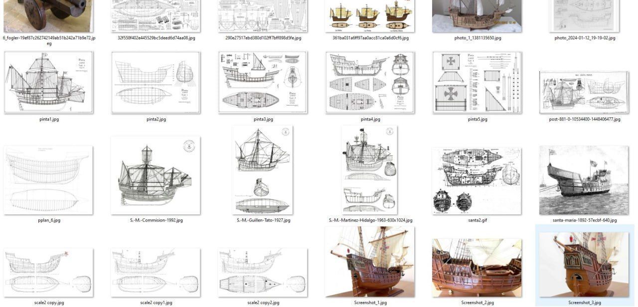 This 3D Santa Maria 1495  includes a fully detailed interior 3D model_33