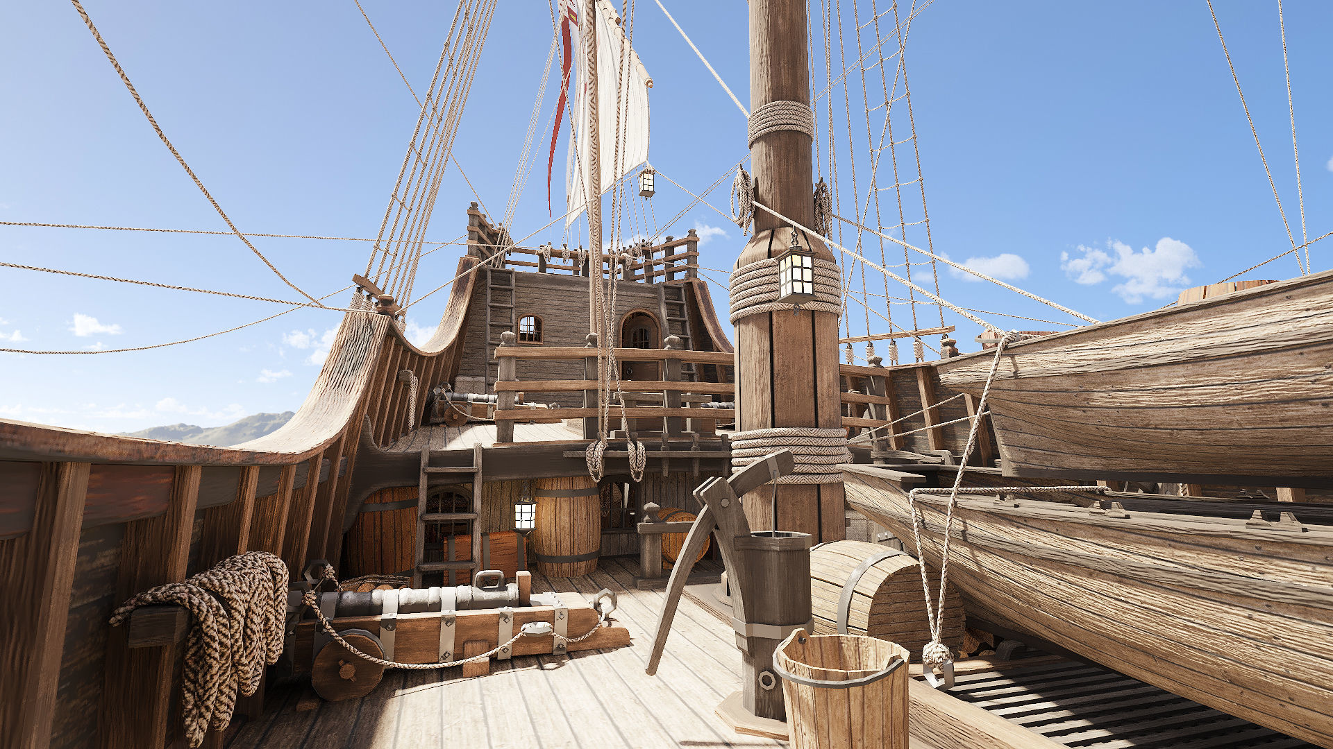 This 3D Santa Maria 1495  includes a fully detailed interior 3D model_18