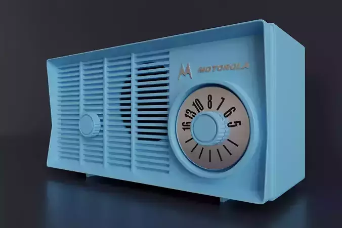 Vintage tube radio 50