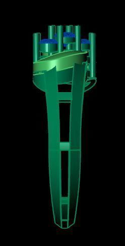 wedding ring for daimonds 3D print model_11