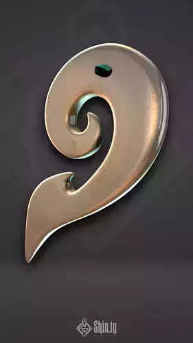 Viking Pendant Ear shape