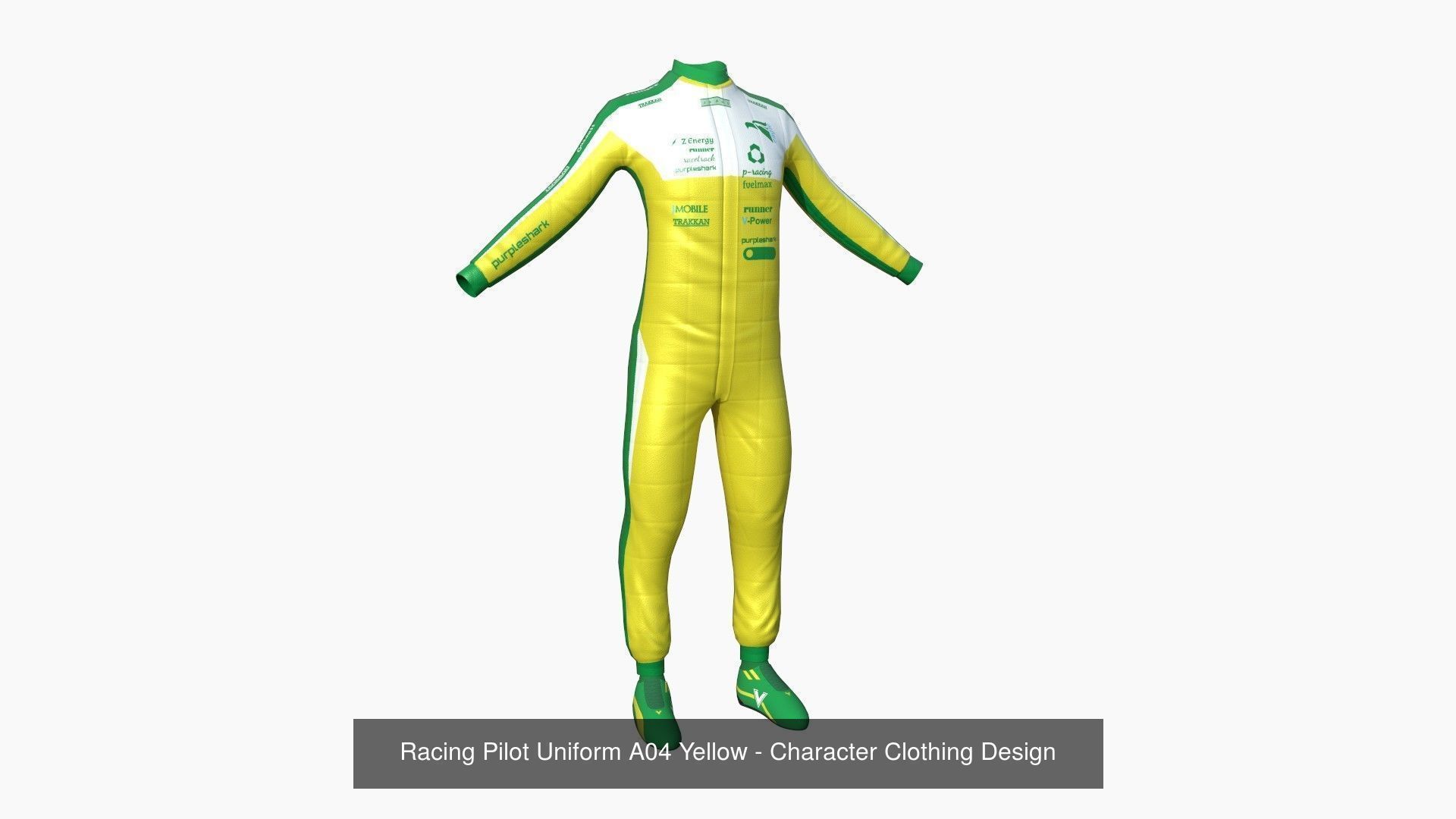 08 Racing Pilot Uniforms A Collection - Character Clothing _5