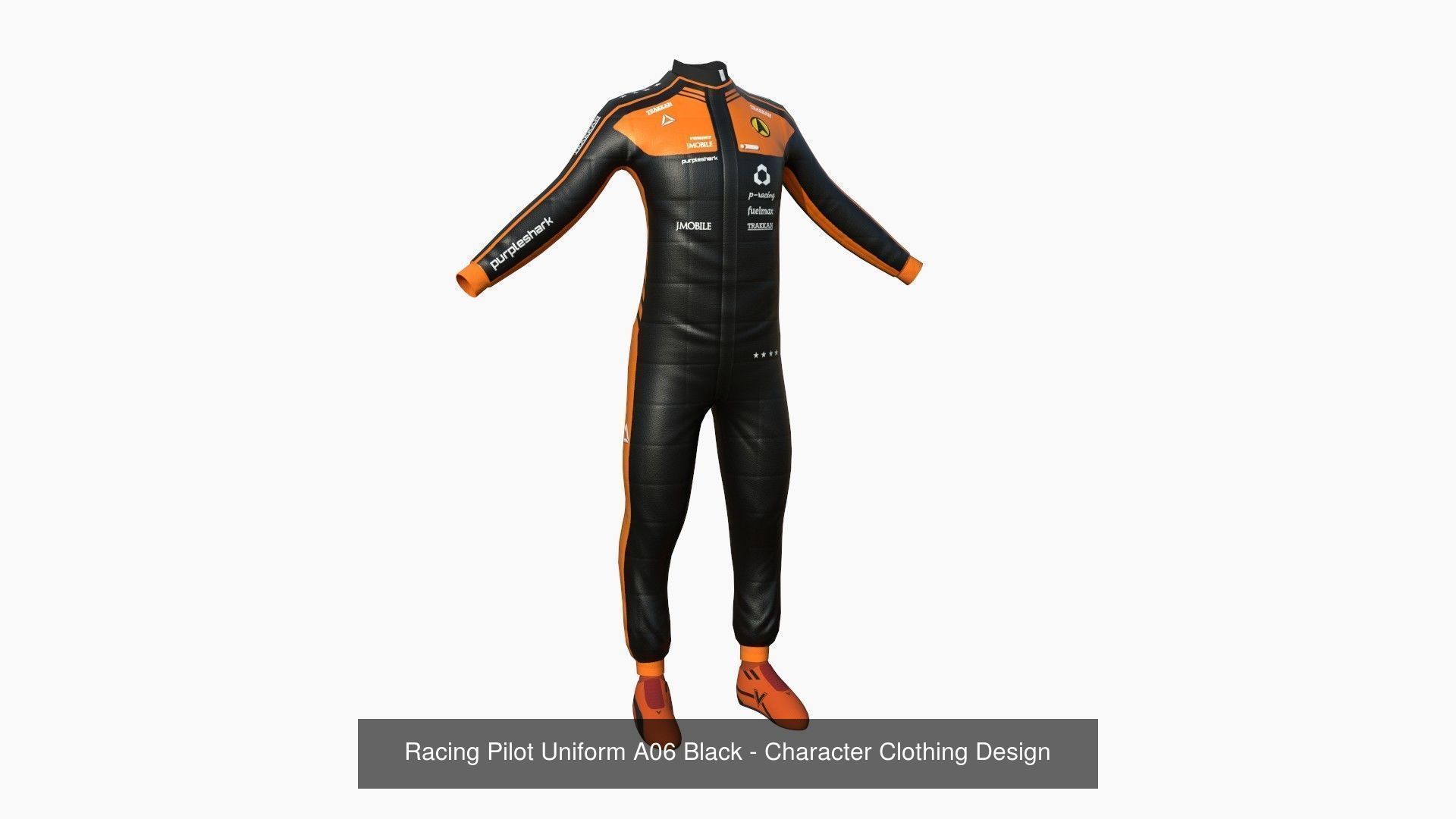 08 Racing Pilot Uniforms A Collection - Character Clothing _7