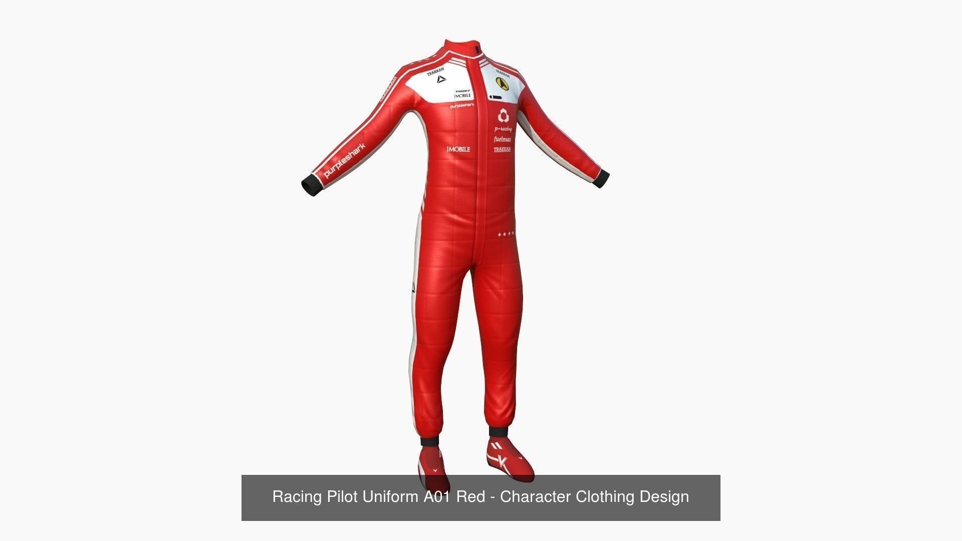 08 Racing Pilot Uniforms A Collection - Character Clothing _2