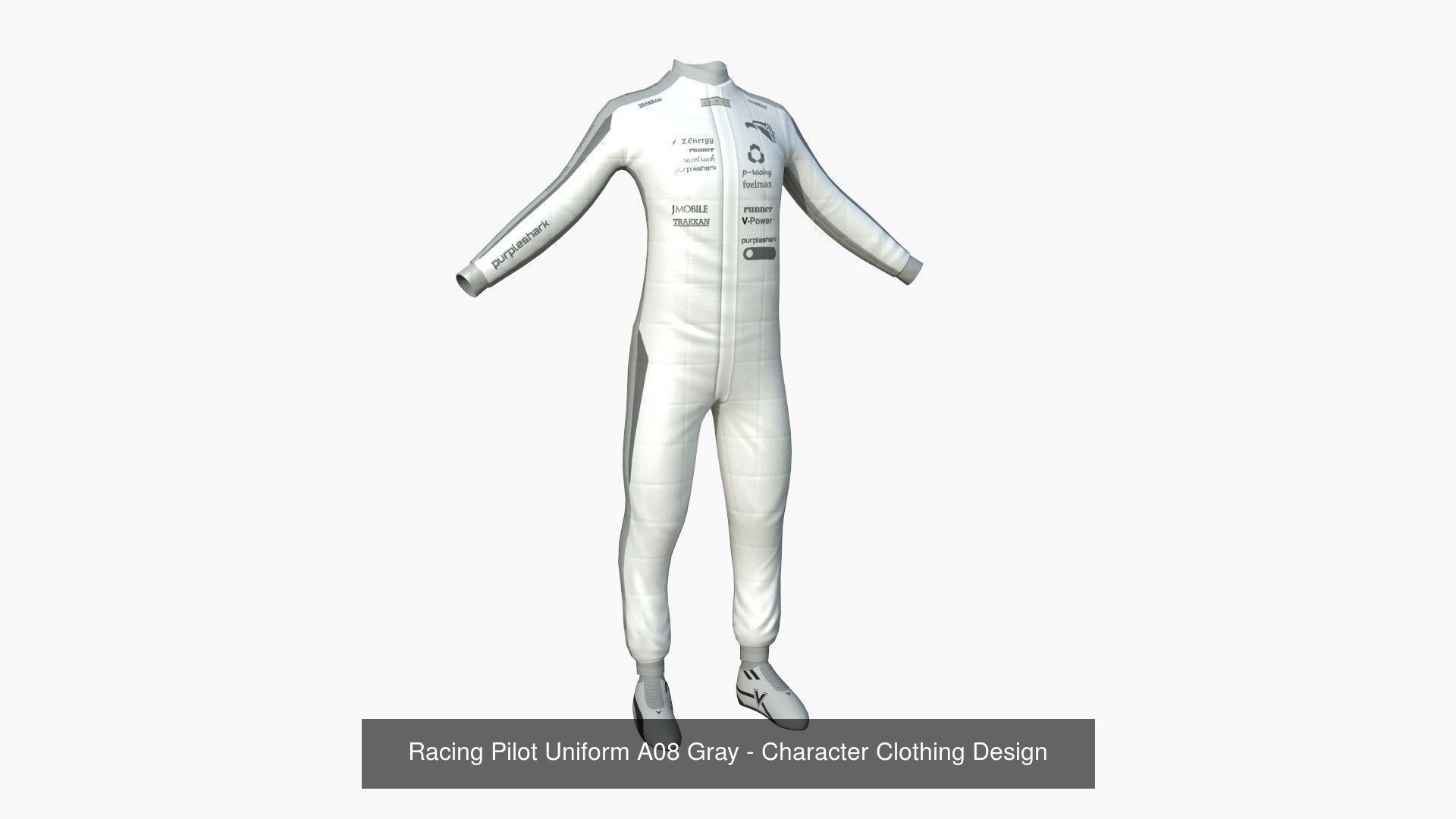 08 Racing Pilot Uniforms A Collection - Character Clothing _9