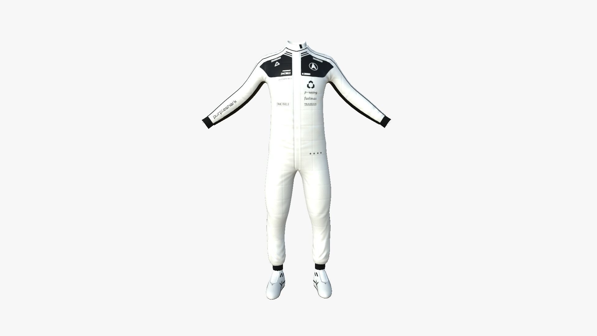 08 Racing Pilot Uniforms A Collection - Character Clothing _48