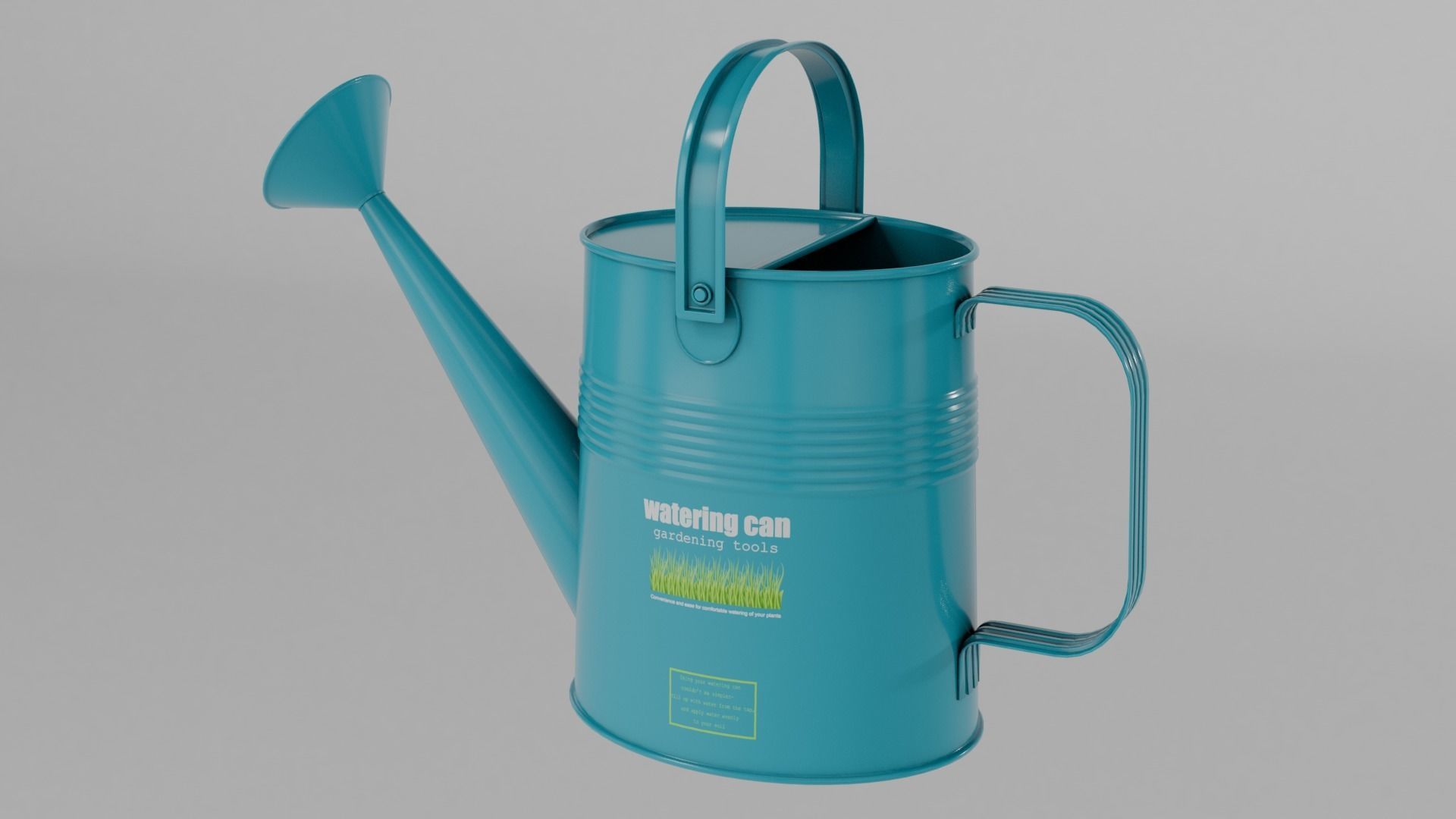 Watering can 3D model_2