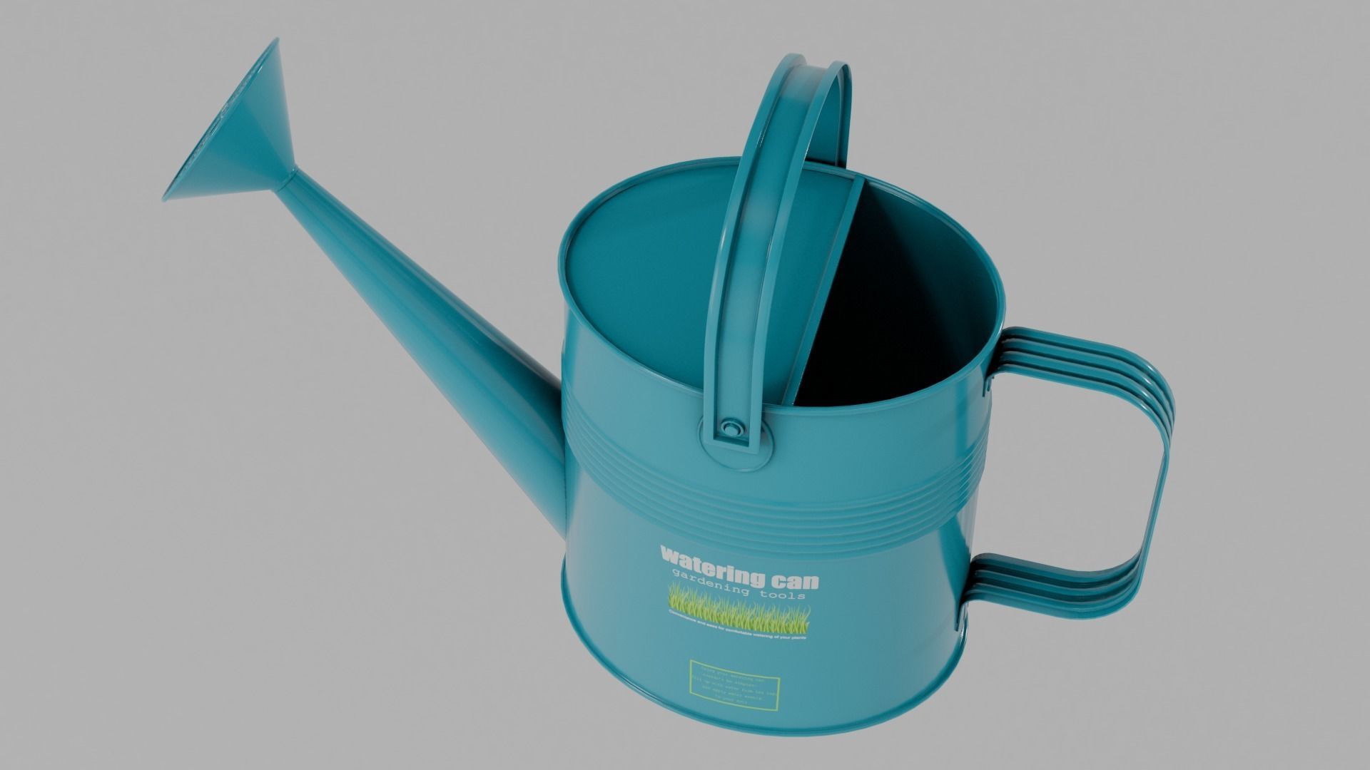 Watering can 3D model_3