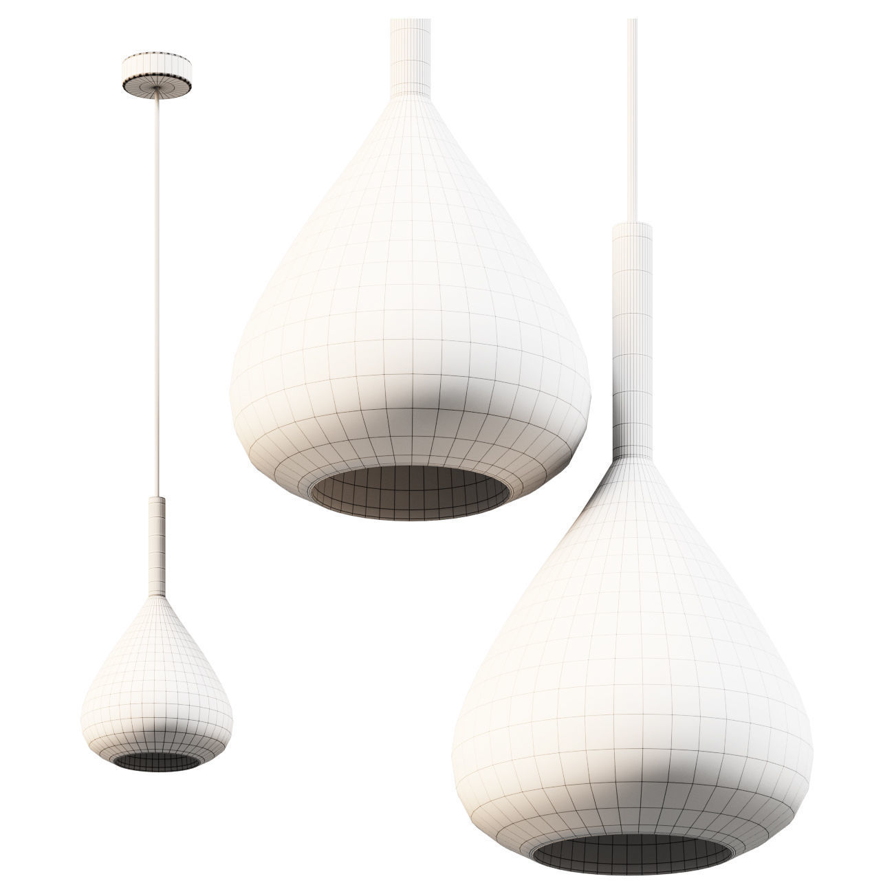 Chandelier Shinetime ST3226 Lamp 3D model_1