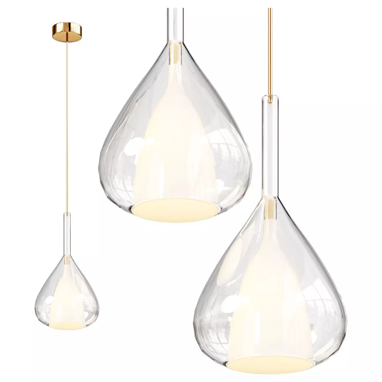 Chandelier Shinetime ST3226 Lamp 3D model_0