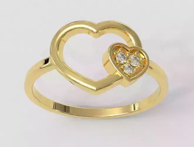 Hearts Ring