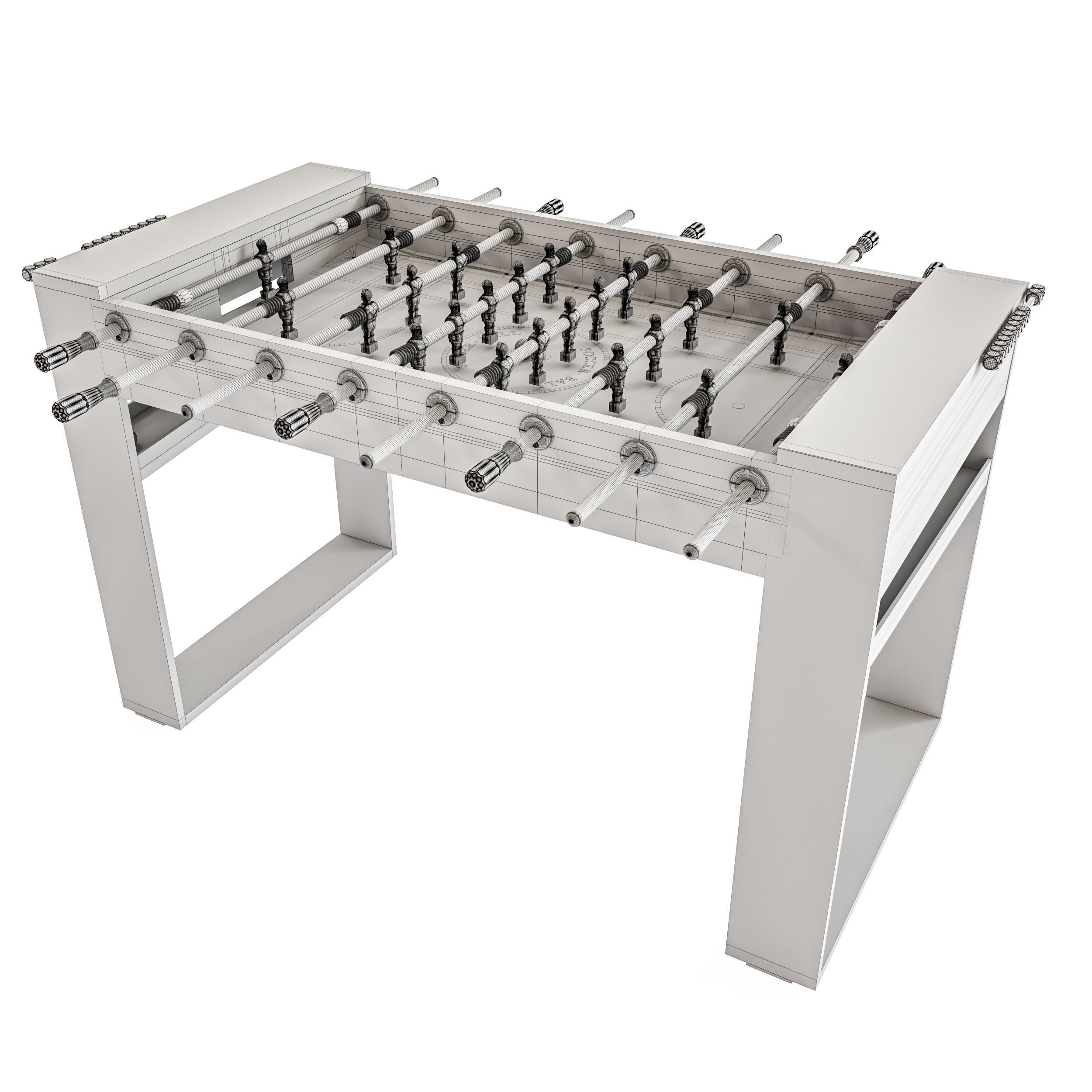 Table football TOUR 65 by FAS Pendezza 3D model_7