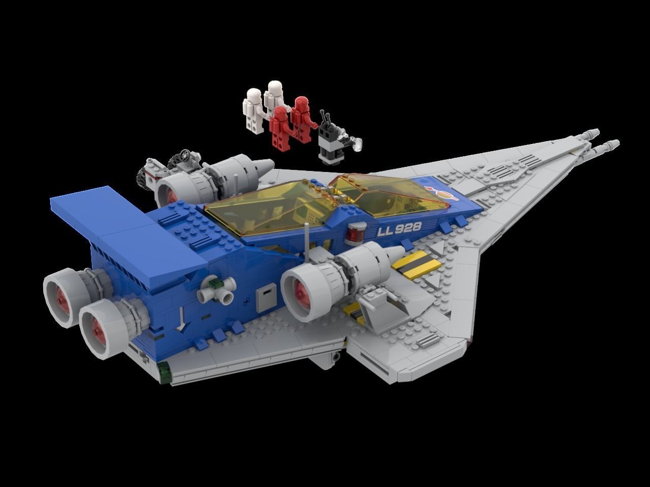 LEGO GALAXY EXPLORER LL928 10497 3D print model_2