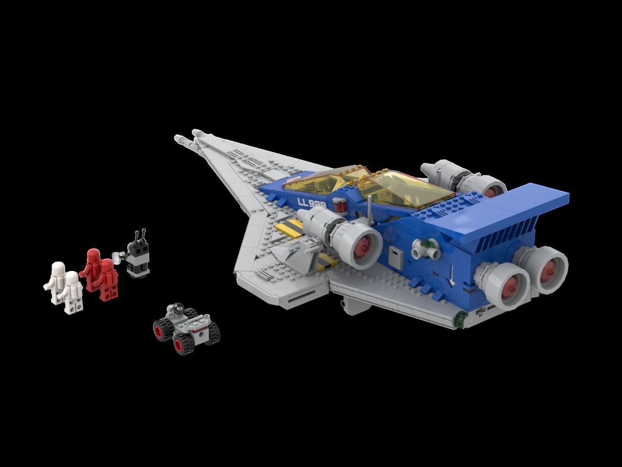 LEGO GALAXY EXPLORER LL928 10497 3D print model_1