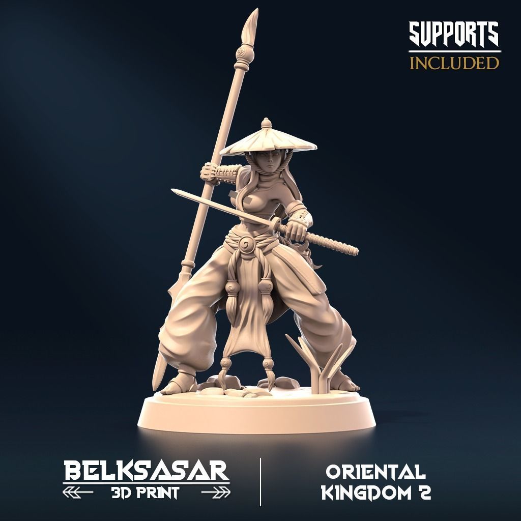 Twilightshine Blade Set x5 Nude 3D print model_4