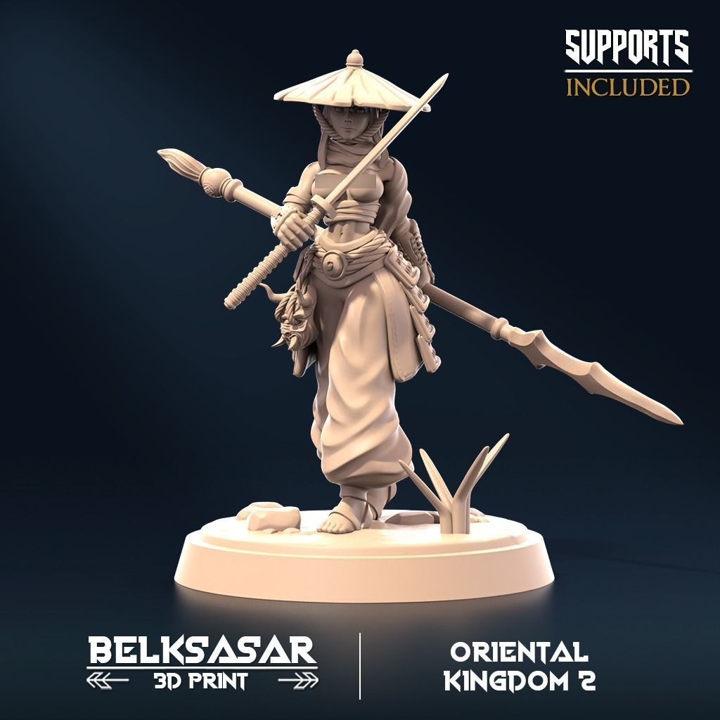 Twilightshine Blade Set x5 Nude 3D print model_5