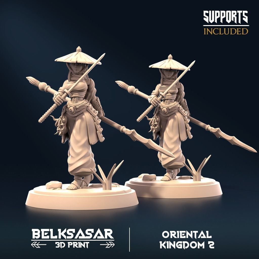 Twilightshine Blade Set x5 Normal and Nude 3D print model_5