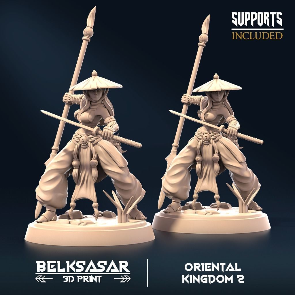 Twilightshine Blade Set x5 Normal and Nude 3D print model_4