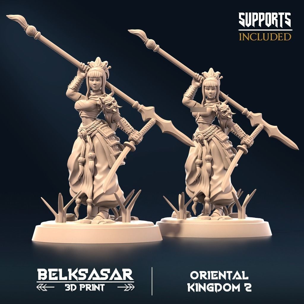 Twilightshine Blade Set x5 Normal and Nude 3D print model_3